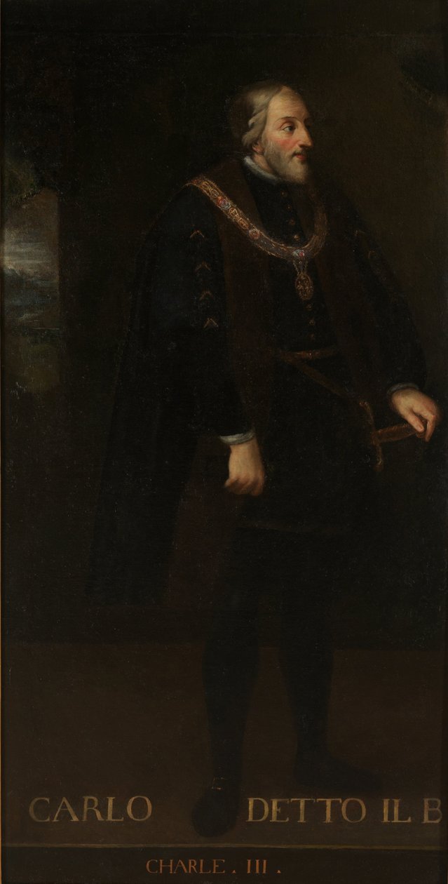 Karel III van Savoye 1486-1553 door Unbekannt