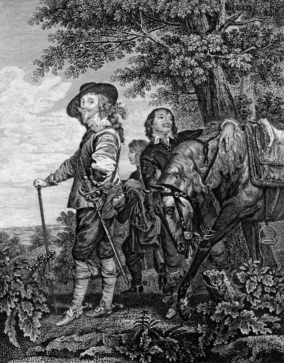 Karel I van Engeland door Unbekannt