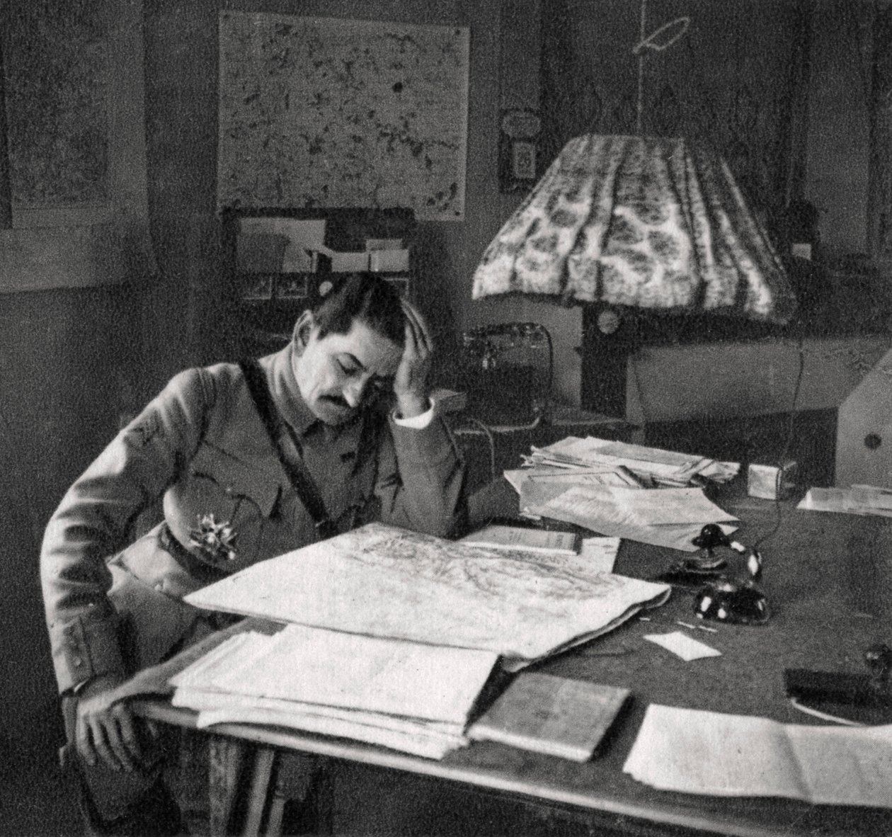 Charles Mangin, Franse soldaat, 1918 door Unbekannt