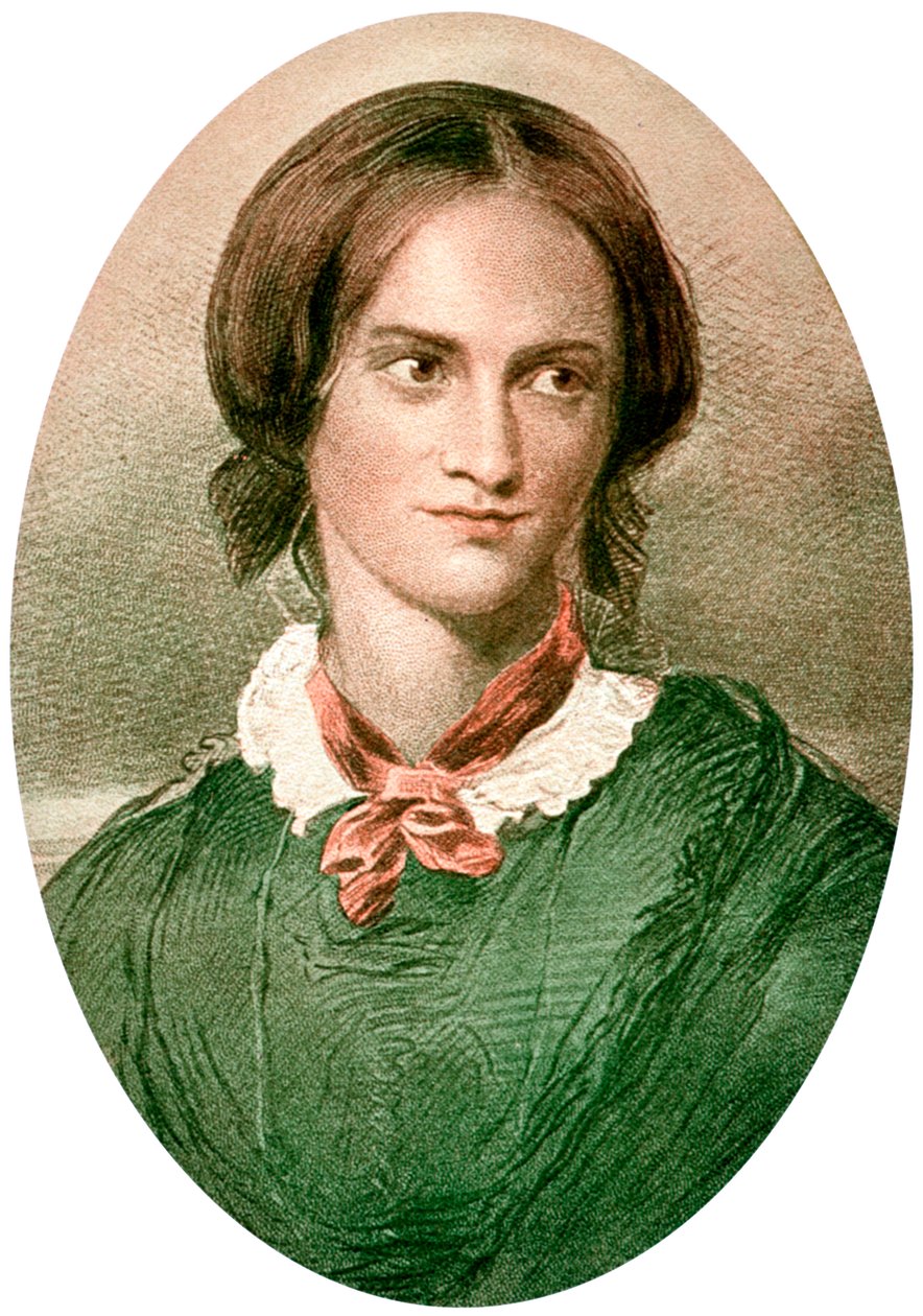 Charlotte Bronte 1816-1855, Engelse romanschrijfster, 1908-1909 door Unbekannt