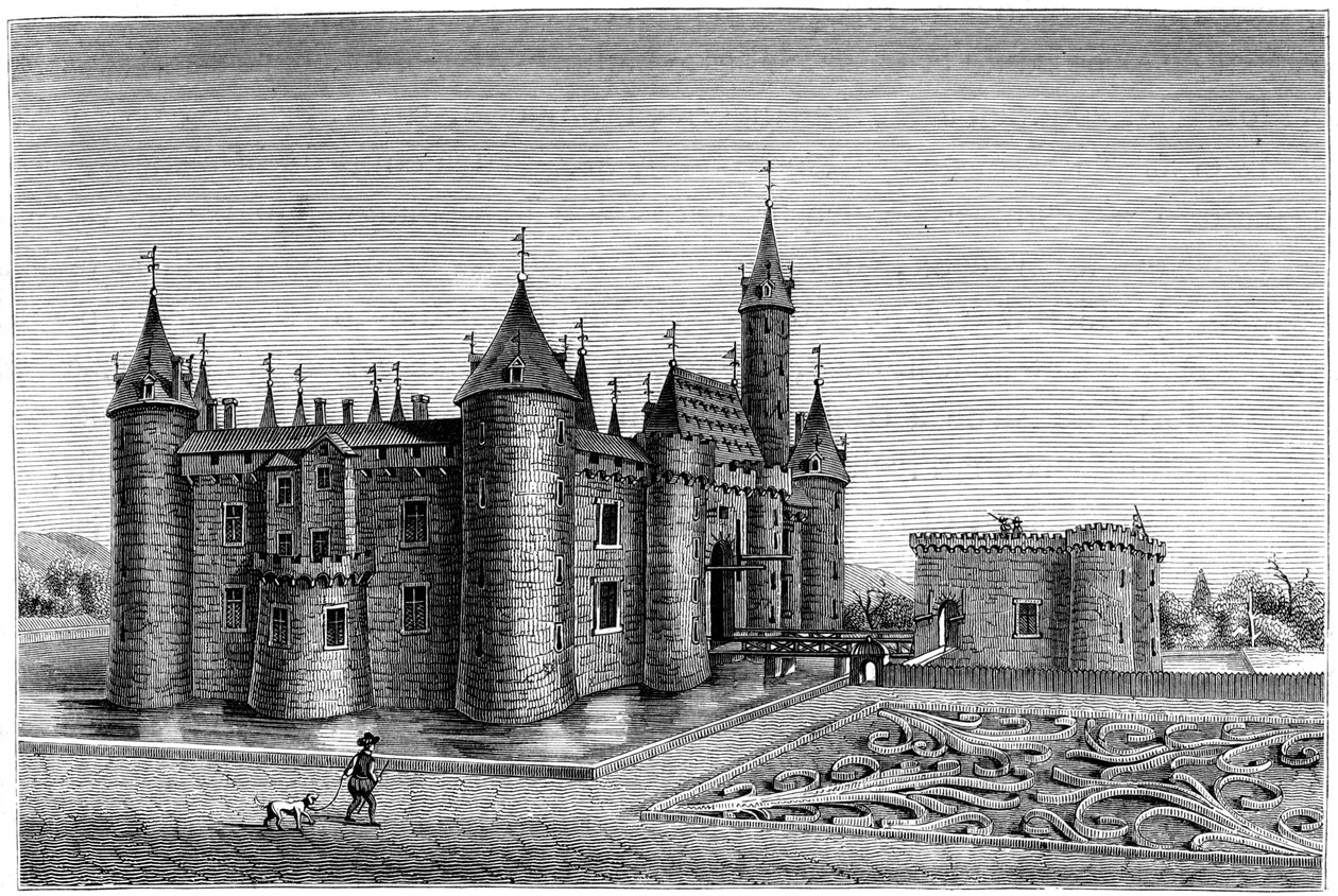 Chateau de Marcoussis, Parijs, Frankrijk door Unbekannt