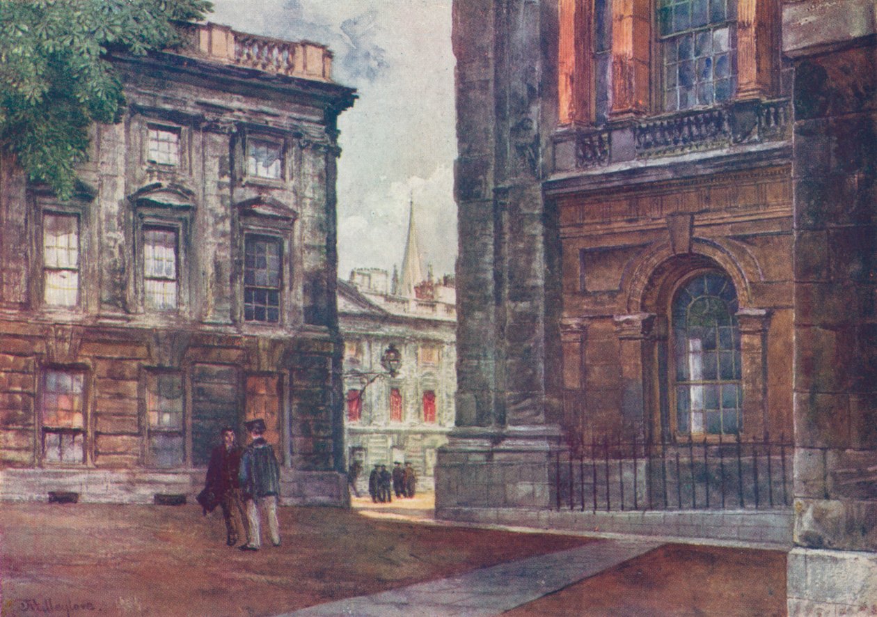 Christ Church - Peckwater Quadrangle, 1906 door Unbekannt