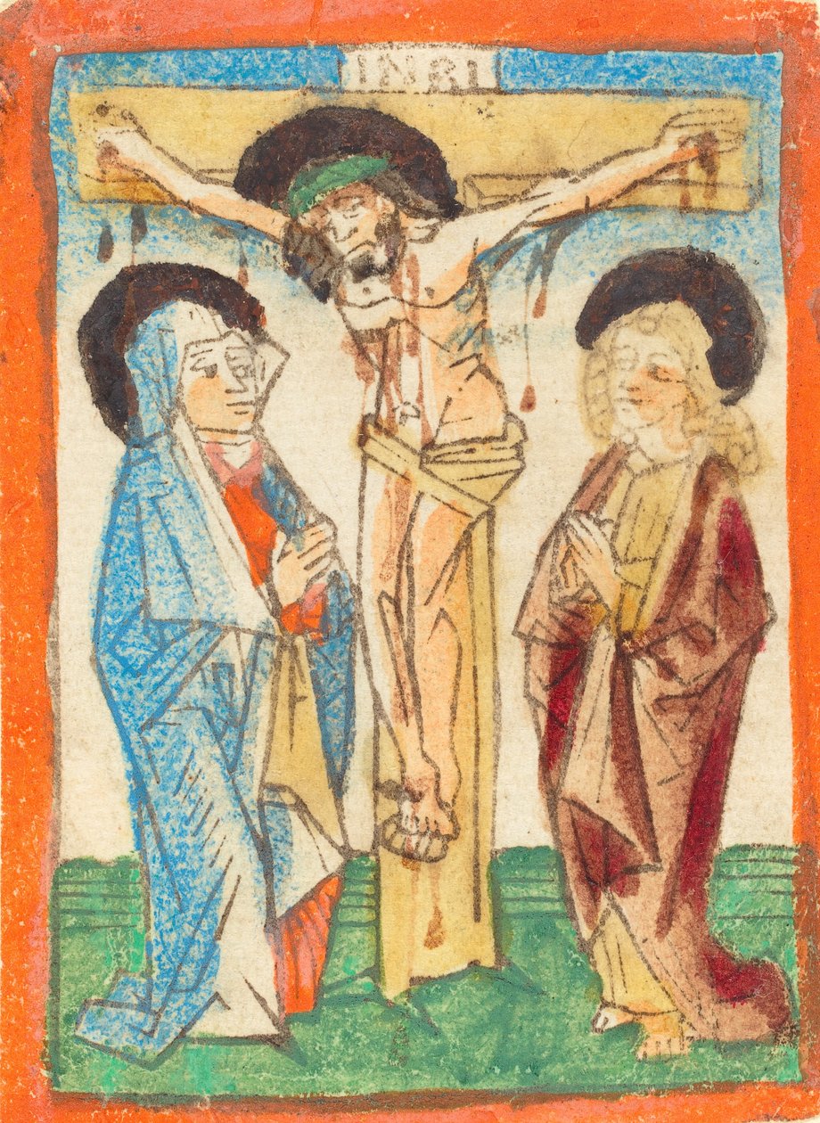 Christus aan het kruis door Unbekannt