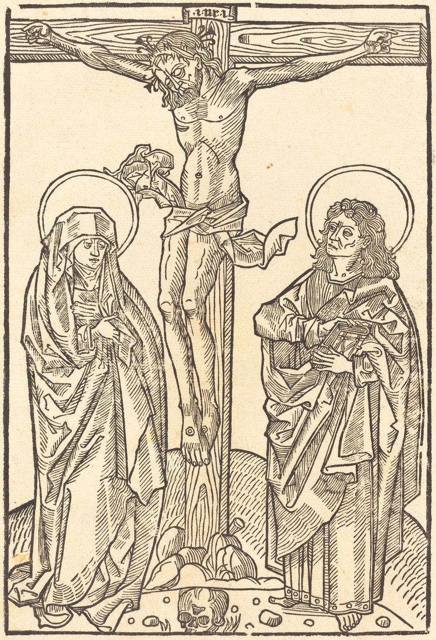 Christus aan het kruis, 1486-1488 door Unbekannt