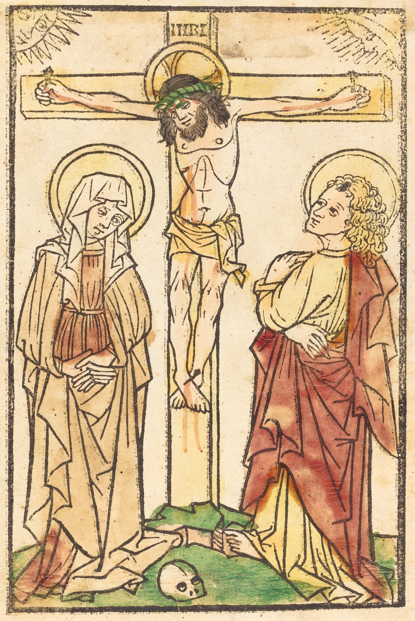 Christus aan het kruis door Unbekannt