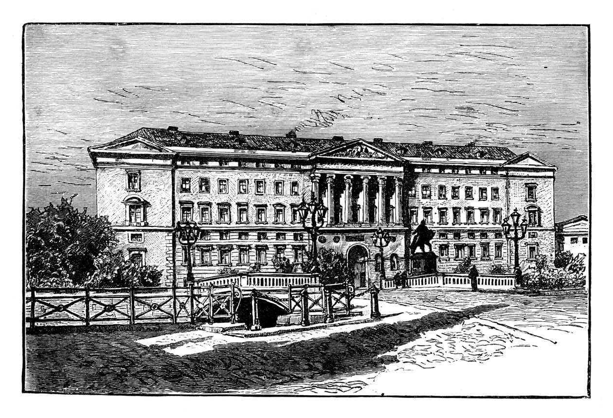 Christiansborg Kasteel, Kopenhagen, Denemarken door Unbekannt