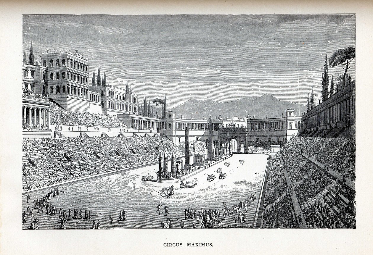 Circus Maximus door Unbekannt