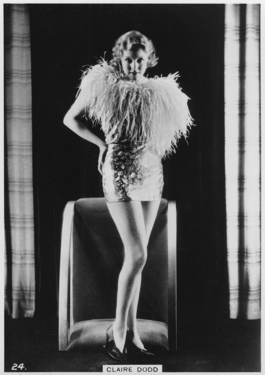 Claire Dodd, Amerikaanse filmactrice, ca. 1938 door Unbekannt