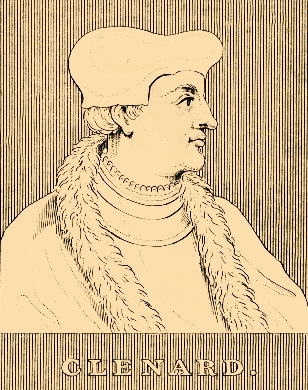 Clenard, 1495-1542, 1830 door Unbekannt