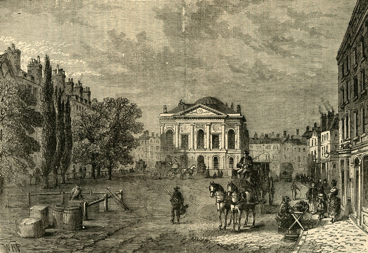 Clerkenwell Green in 1789, ca. 1872 door Unbekannt