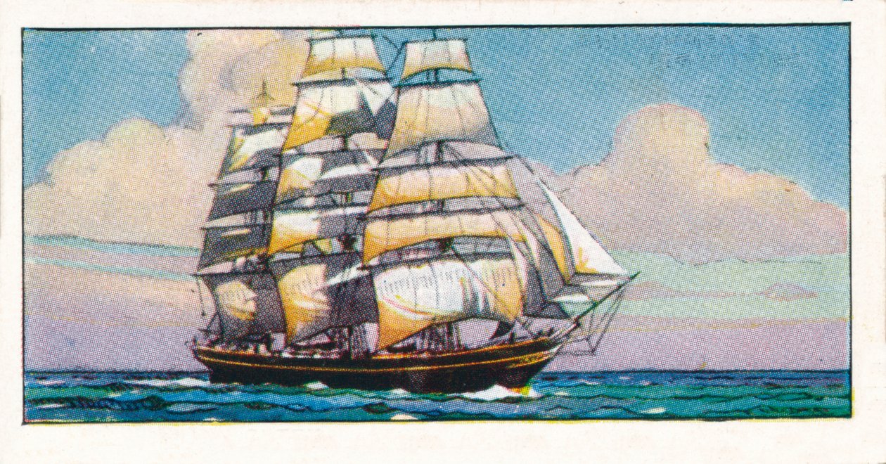 Clipper Ship Cutty Sark, 1937 door Unbekannt