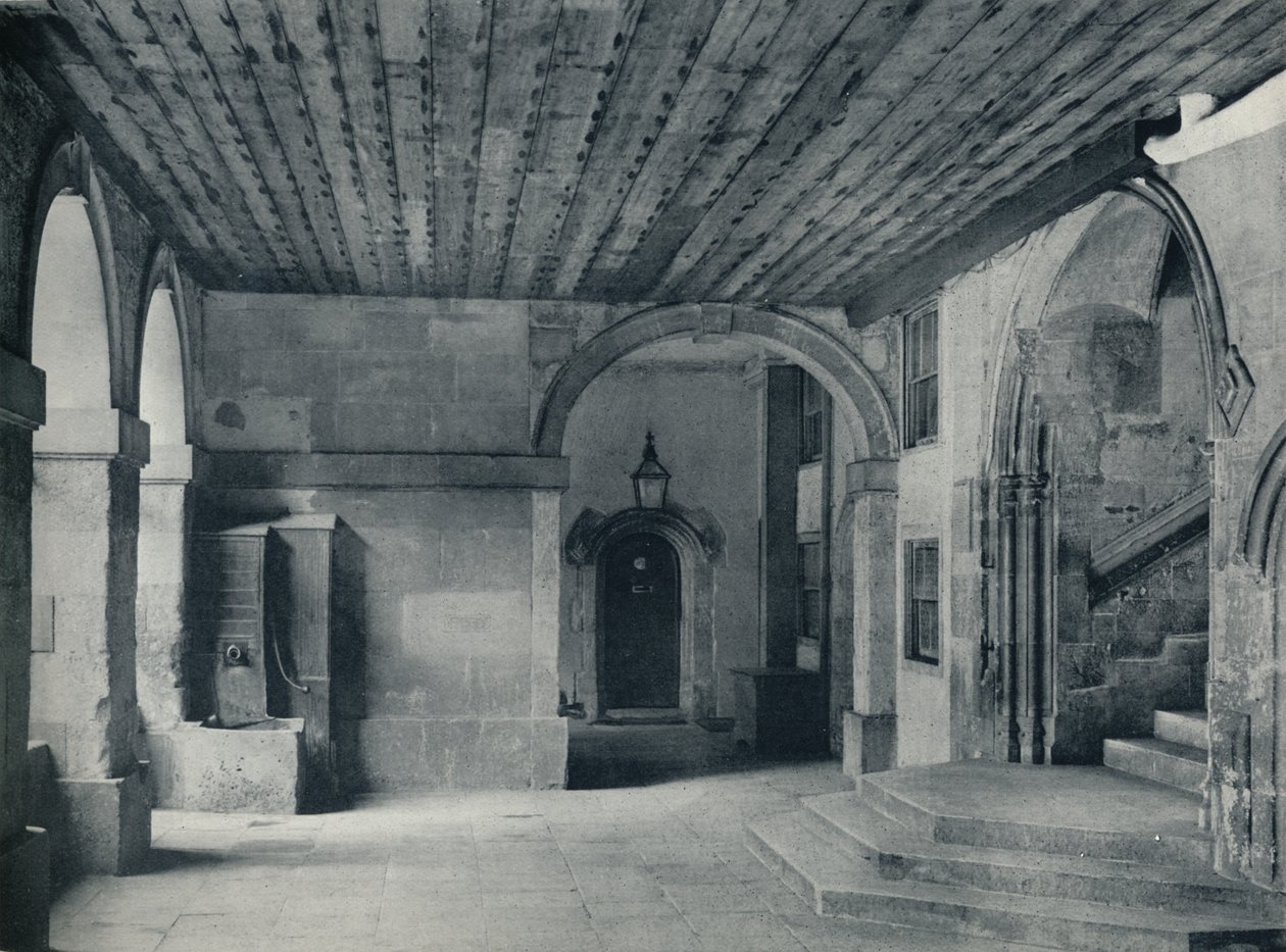 Kloosterpomp en haltrappen, 1926 door Unbekannt
