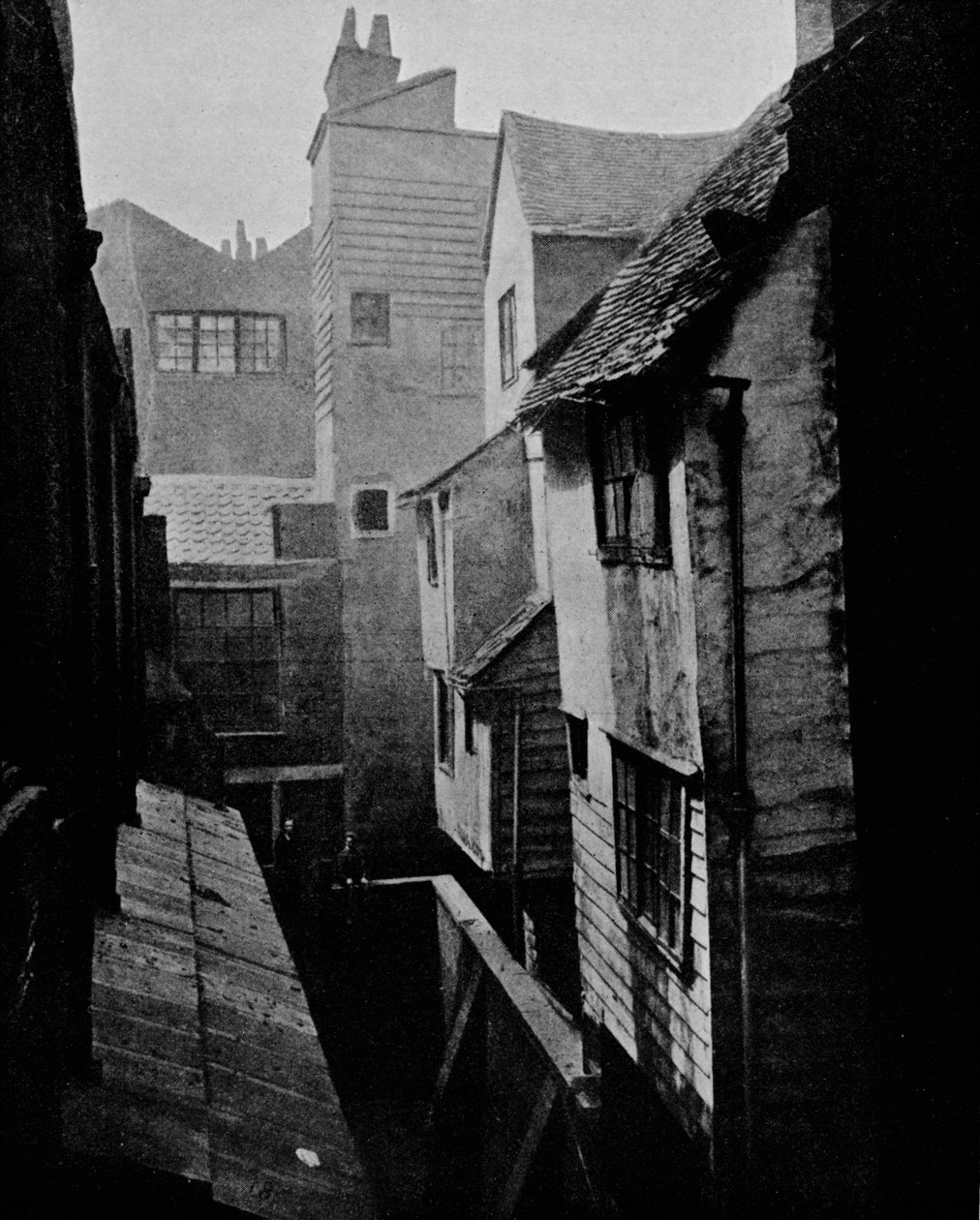 Cloth Fair, City of London, 1911 door Unbekannt