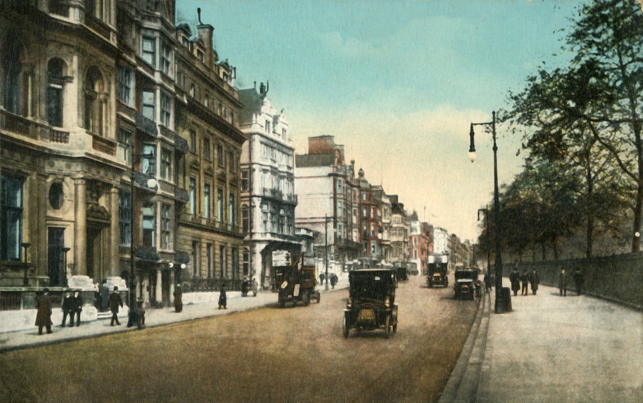 Clubland, Piccadilly, Londen, ca. 1910 door Unbekannt