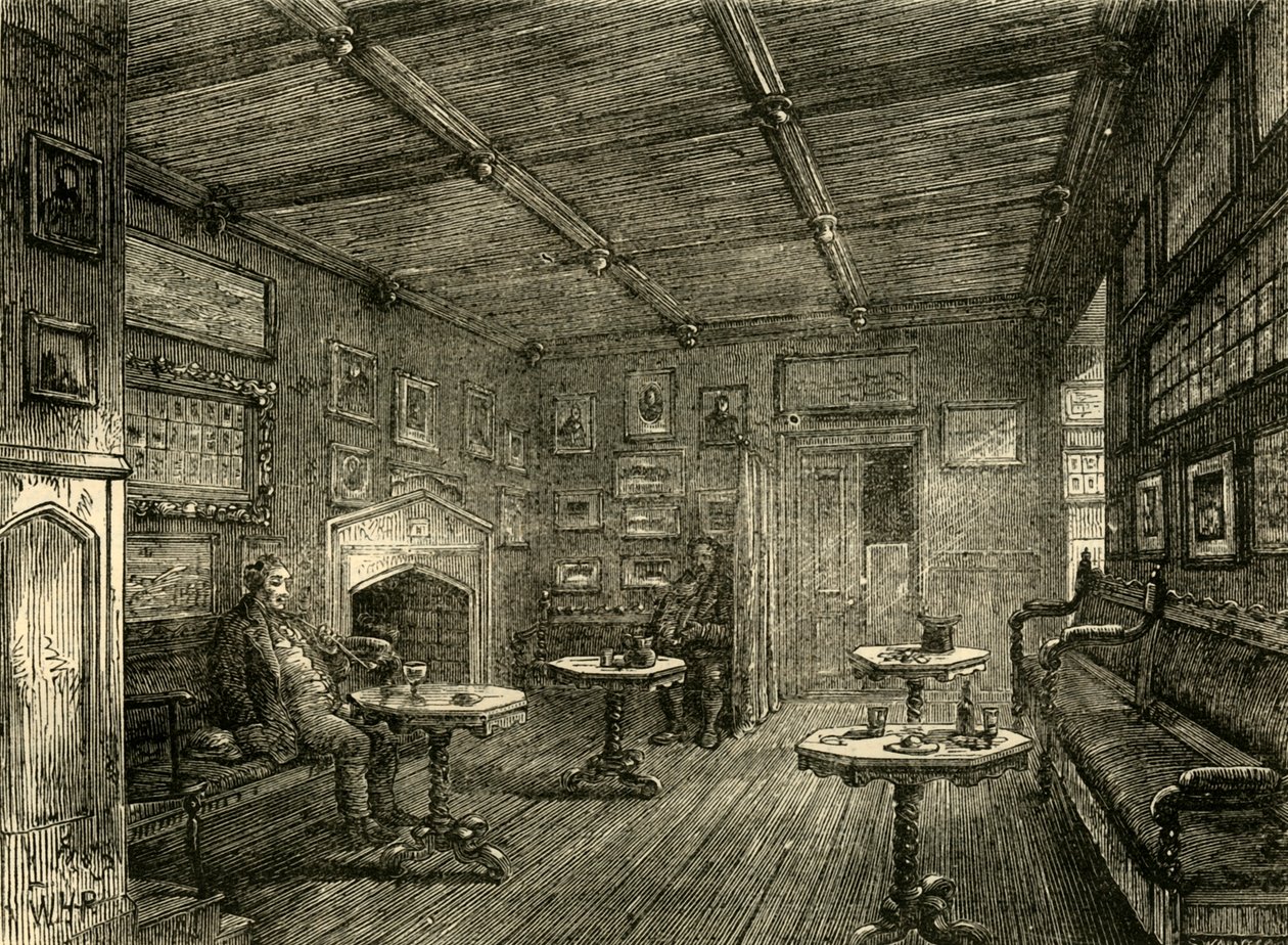 Koffiekamer bij St. Johns Gate, ca. 1872 door Unbekannt