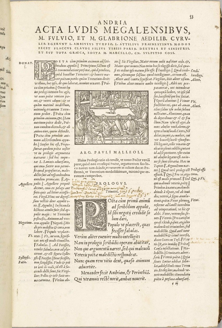 Comédies de Térence door Jean de Roigny, 1552 door Unbekannt