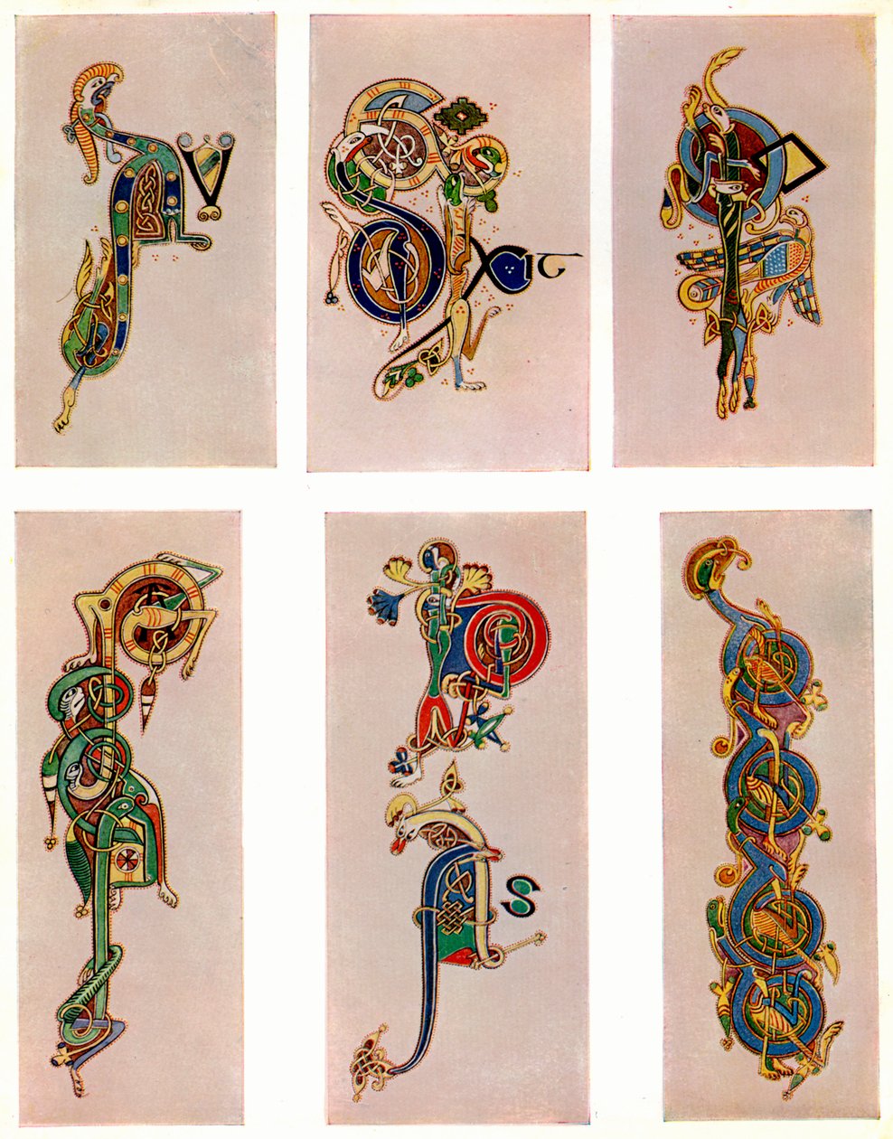 Samengestelde letters, 800 AD, 20e eeuw door Unbekannt