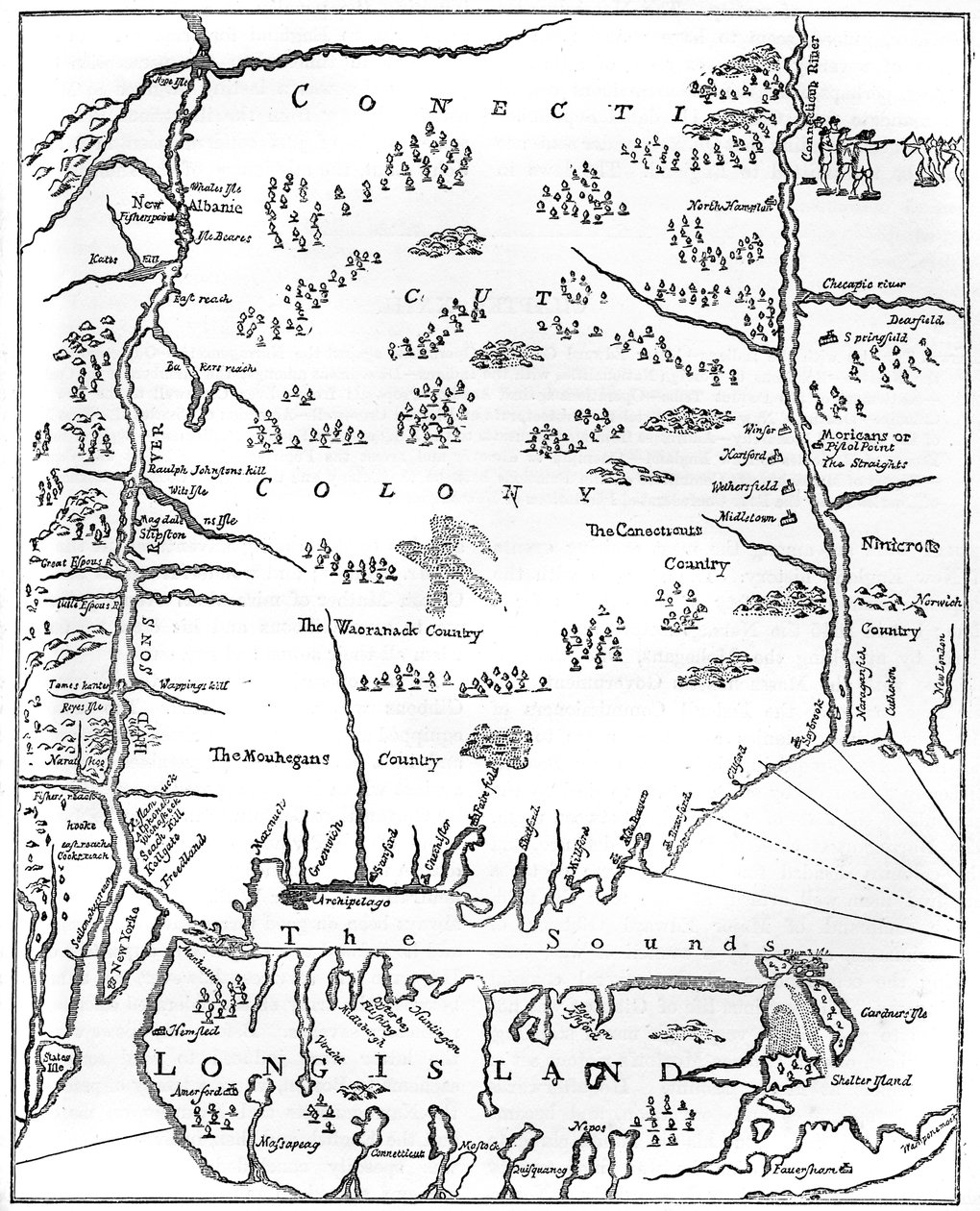 Connecticut door Unbekannt
