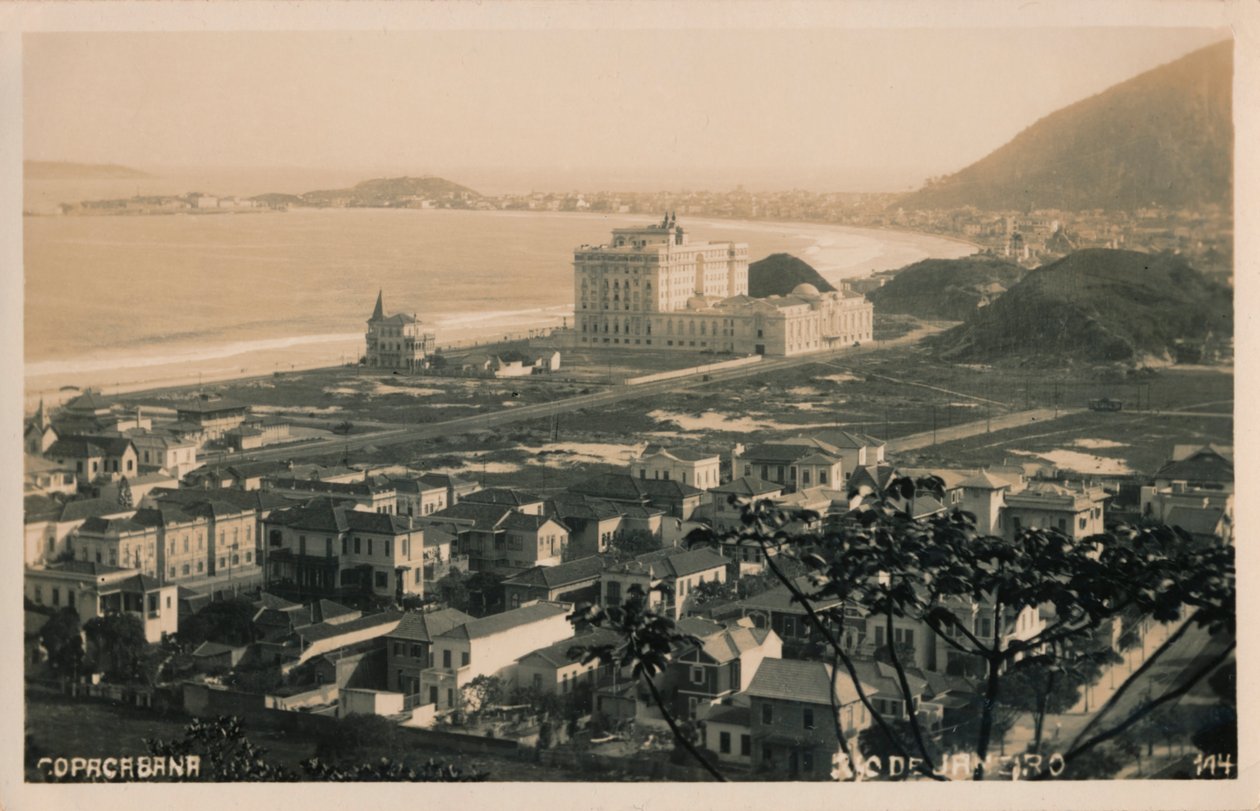 Copacabana. Rio de Janeiro, ca. 1910 door Unbekannt