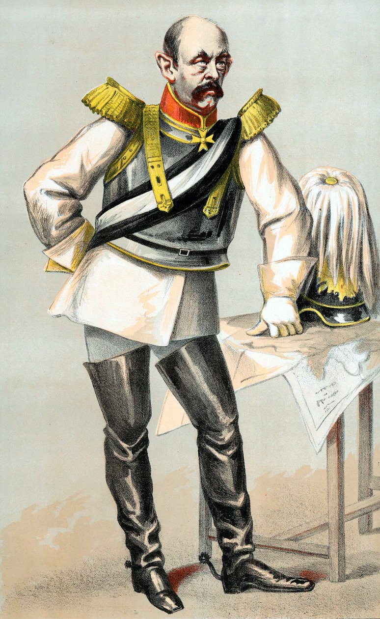 Graaf Otto von Bismarck, Pruisisch-Duitse staatsman, 1870 door Unbekannt