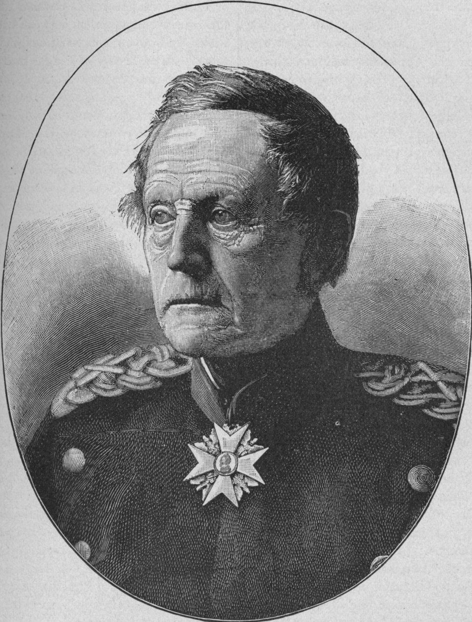 Graaf Von Moltke, ca. 1890 door Unbekannt
