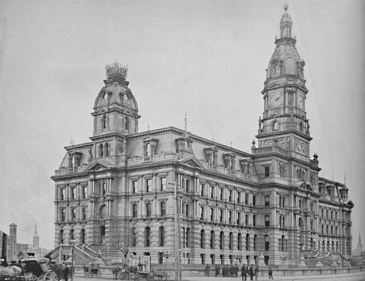 Gerechtsgebouw, Louisville, Kentucky, ca. 1897 door Unbekannt