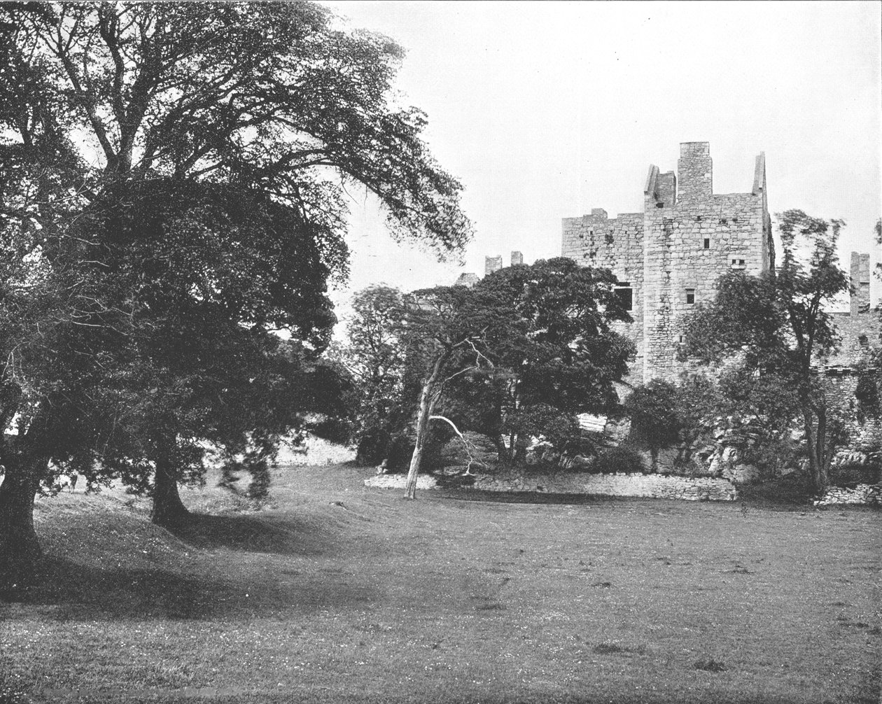 Craigmillar Castle, nabij Edinburgh, Schotland, 1894 door Unbekannt