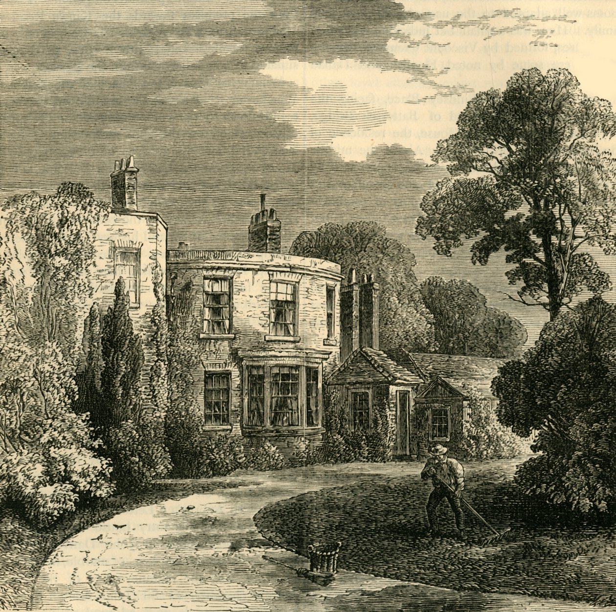 Cremorne Boerderij, 1829, ca. 1876 door Unbekannt