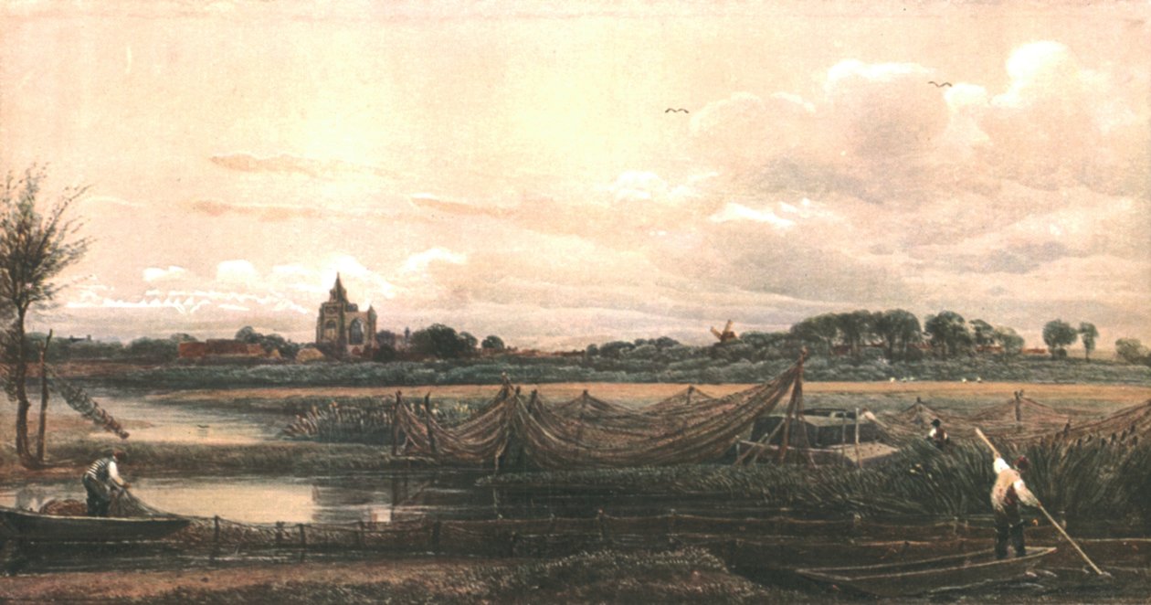 Crowland Abbey, ca. 1833, ca. 1900 door Unbekannt