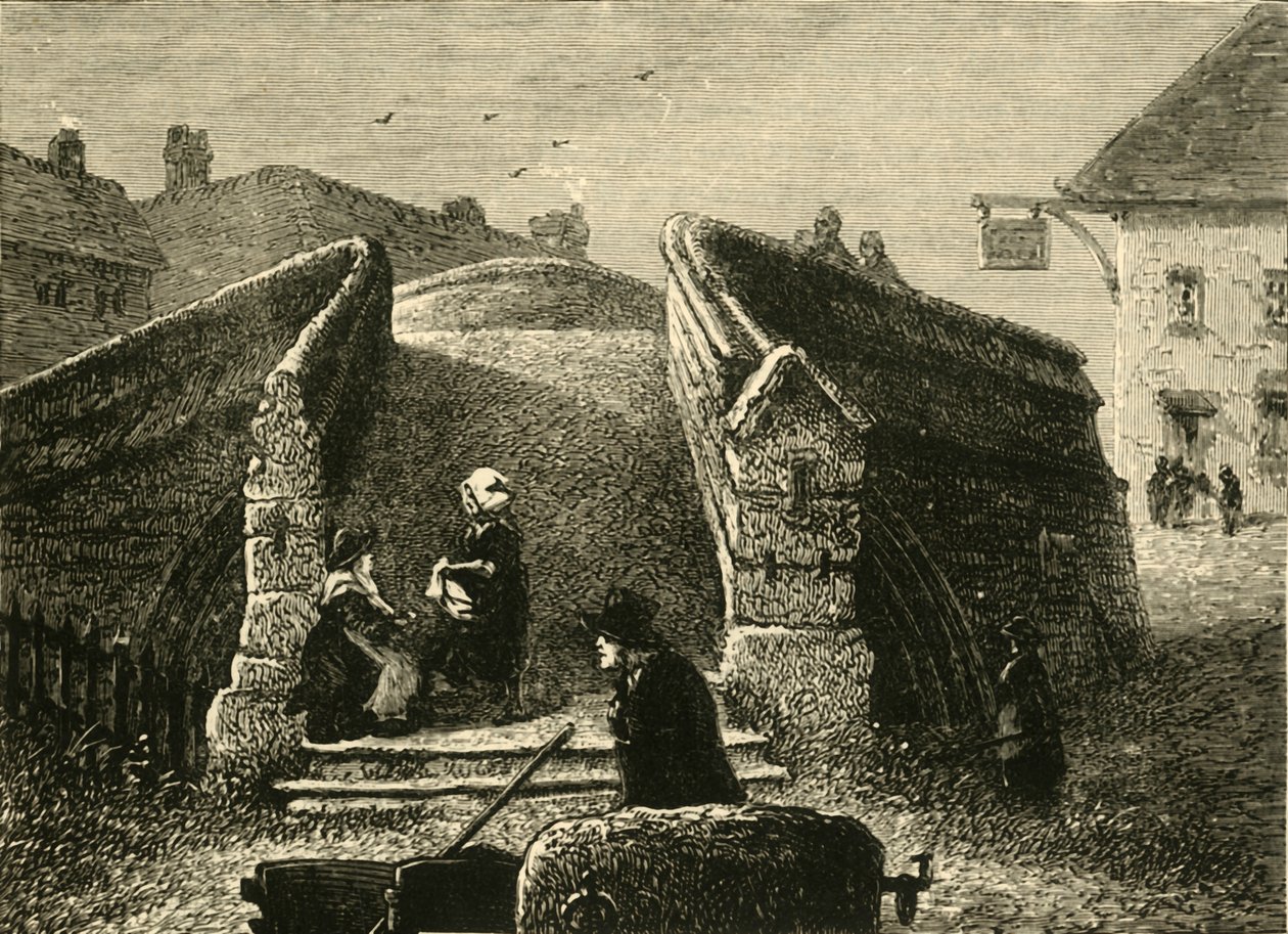 Crowland Bridge, 1898 door Unbekannt