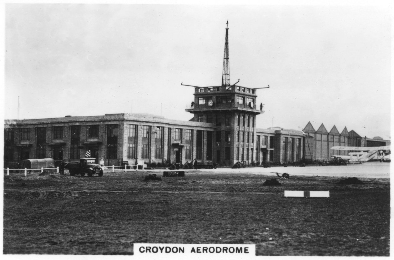 Croydon Vliegveld, 1936 door Unbekannt