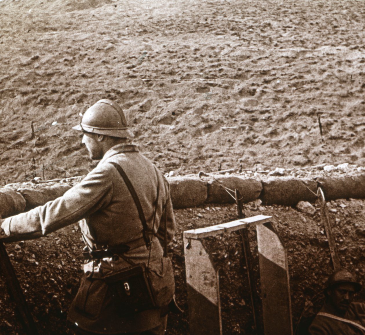 Damloup-batterij, Verdun, Noord-Frankrijk, ca. 1914-ca. 1918 door Unbekannt