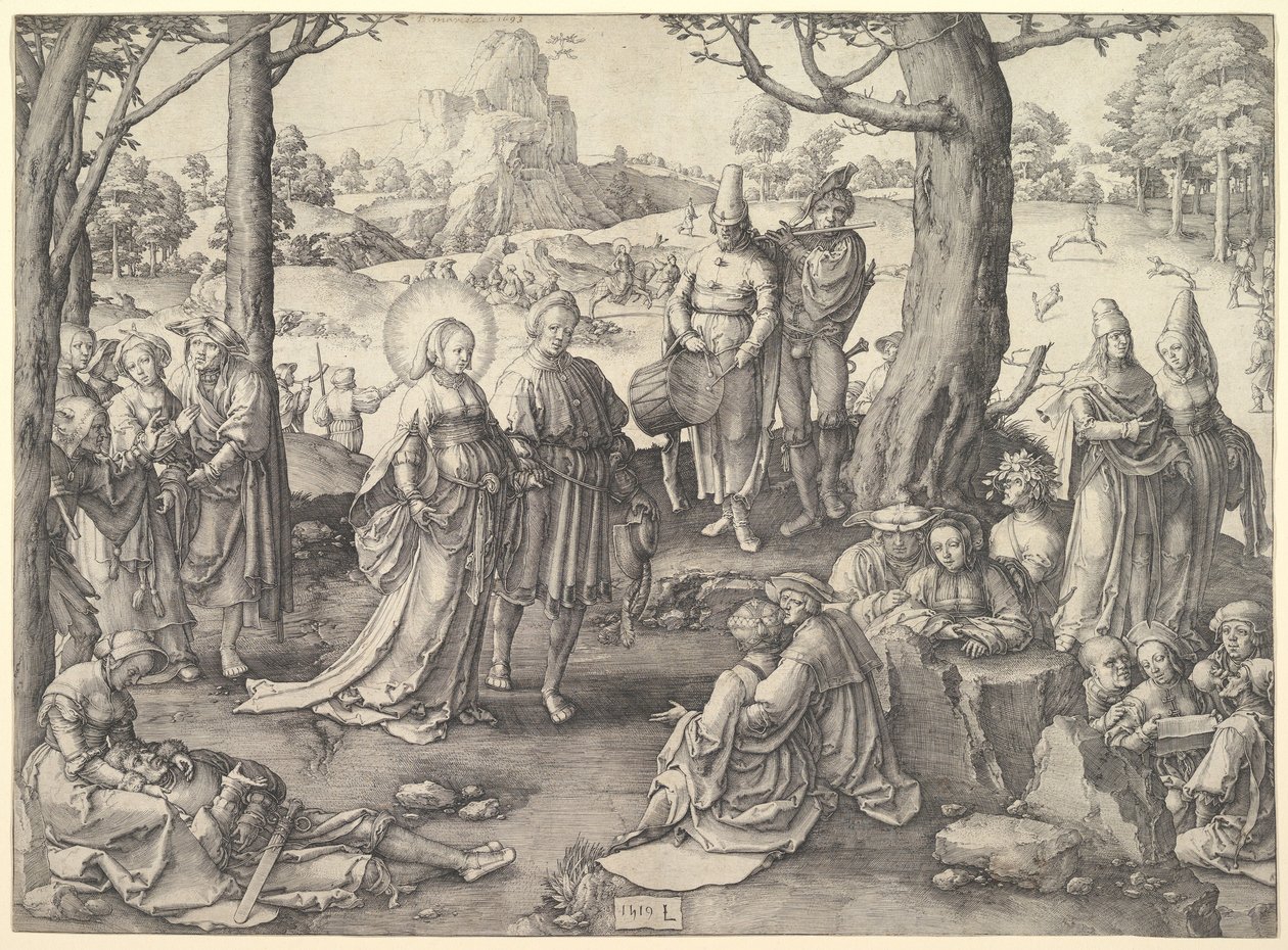 Dans van Sint-Maria Magdalena door Unbekannt