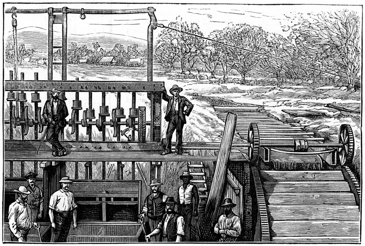 De Kaap goudvelden, Transvaal, Zuid-Afrika, 1887 door Unbekannt