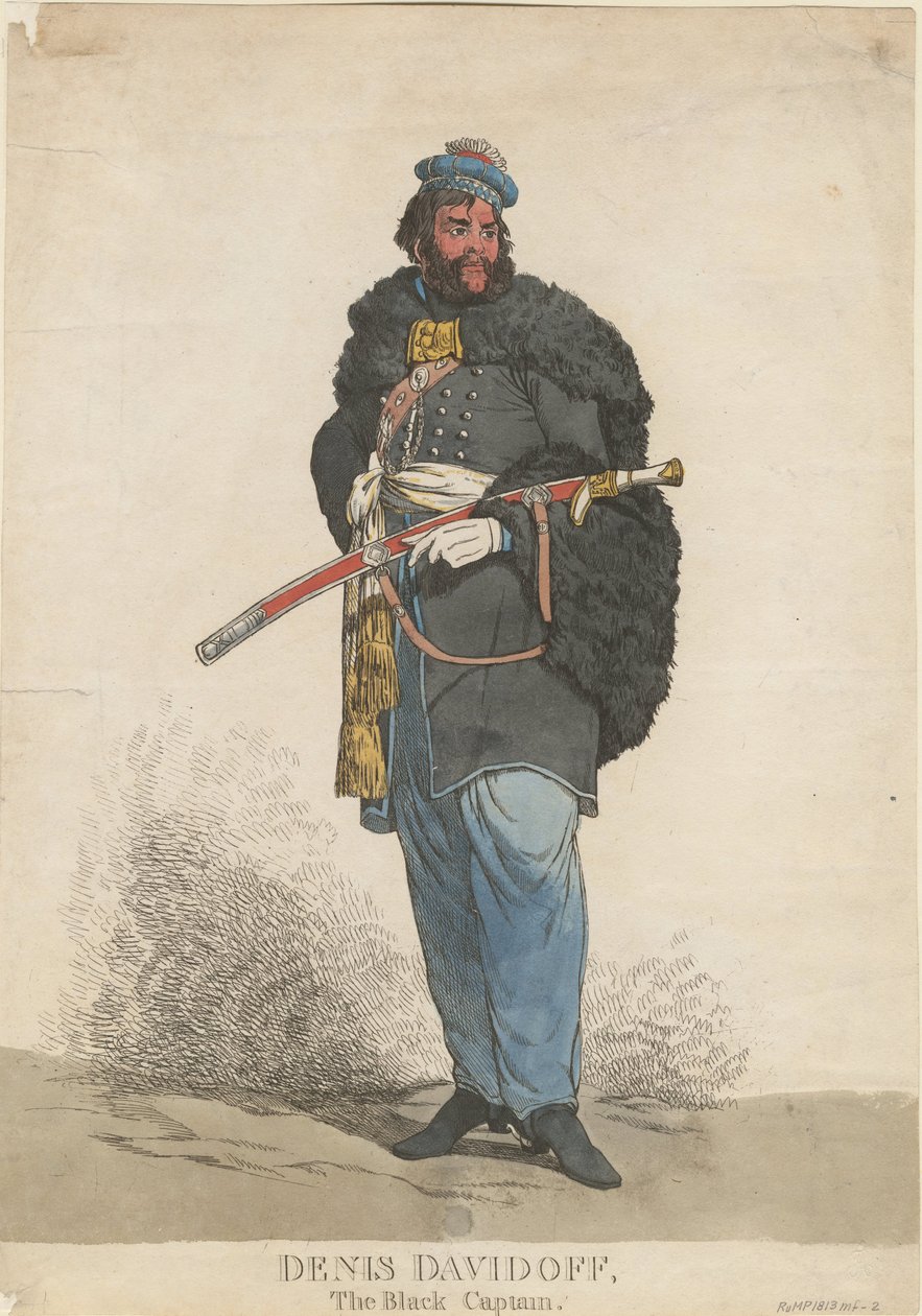 Denis Davydov 1784-1839, 1813 door Unbekannt