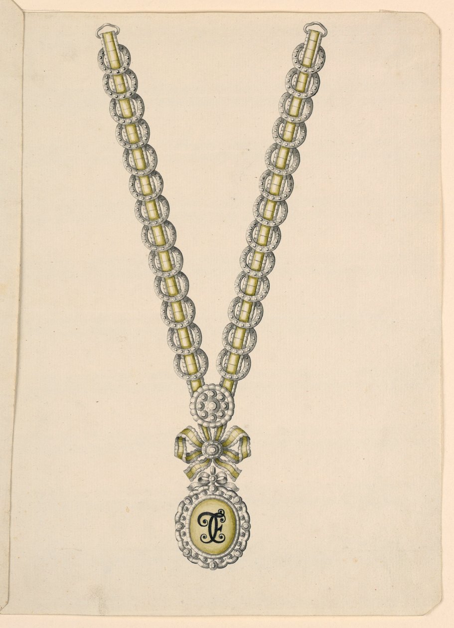 Ontwerp voor een Ketting door Unbekannt