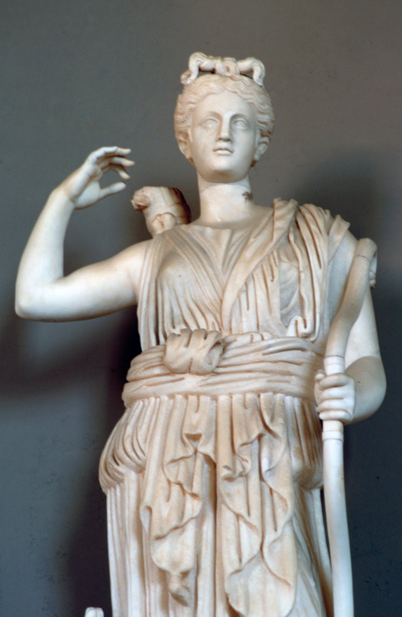 Diana, detail, godin van de jacht, Vaticaans Museum door Unbekannt