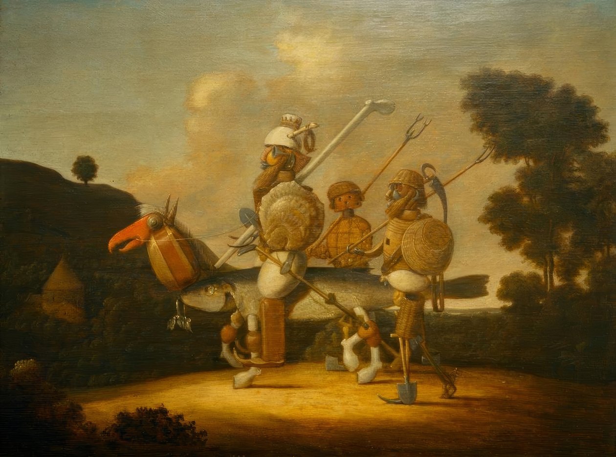 Don Quichot door Unbekannt