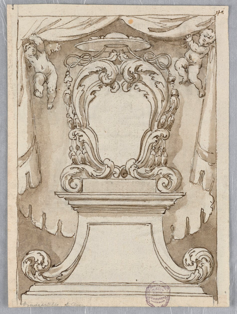 Tekening door Unbekannt