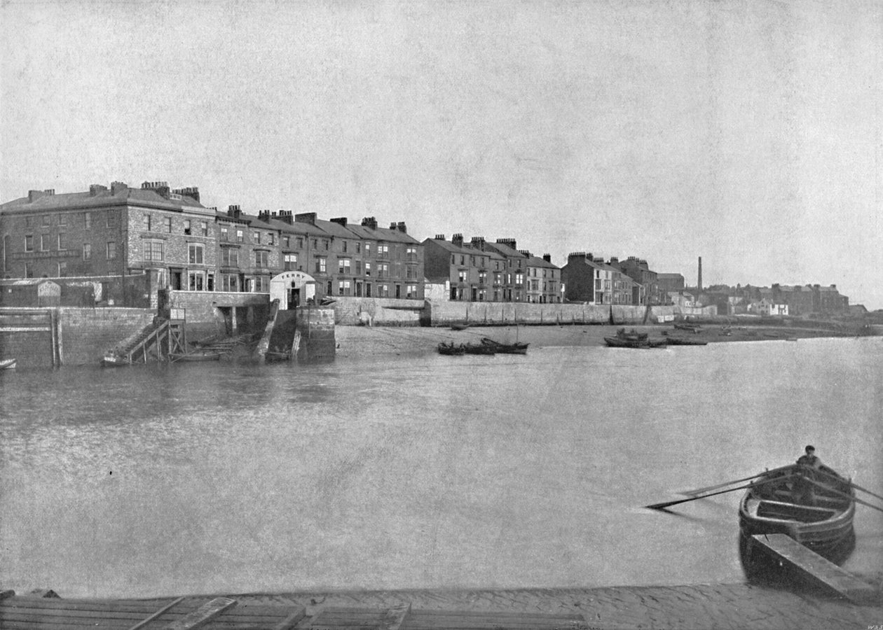 East Hartlepool - Commissarishaven, 1895 door Unbekannt
