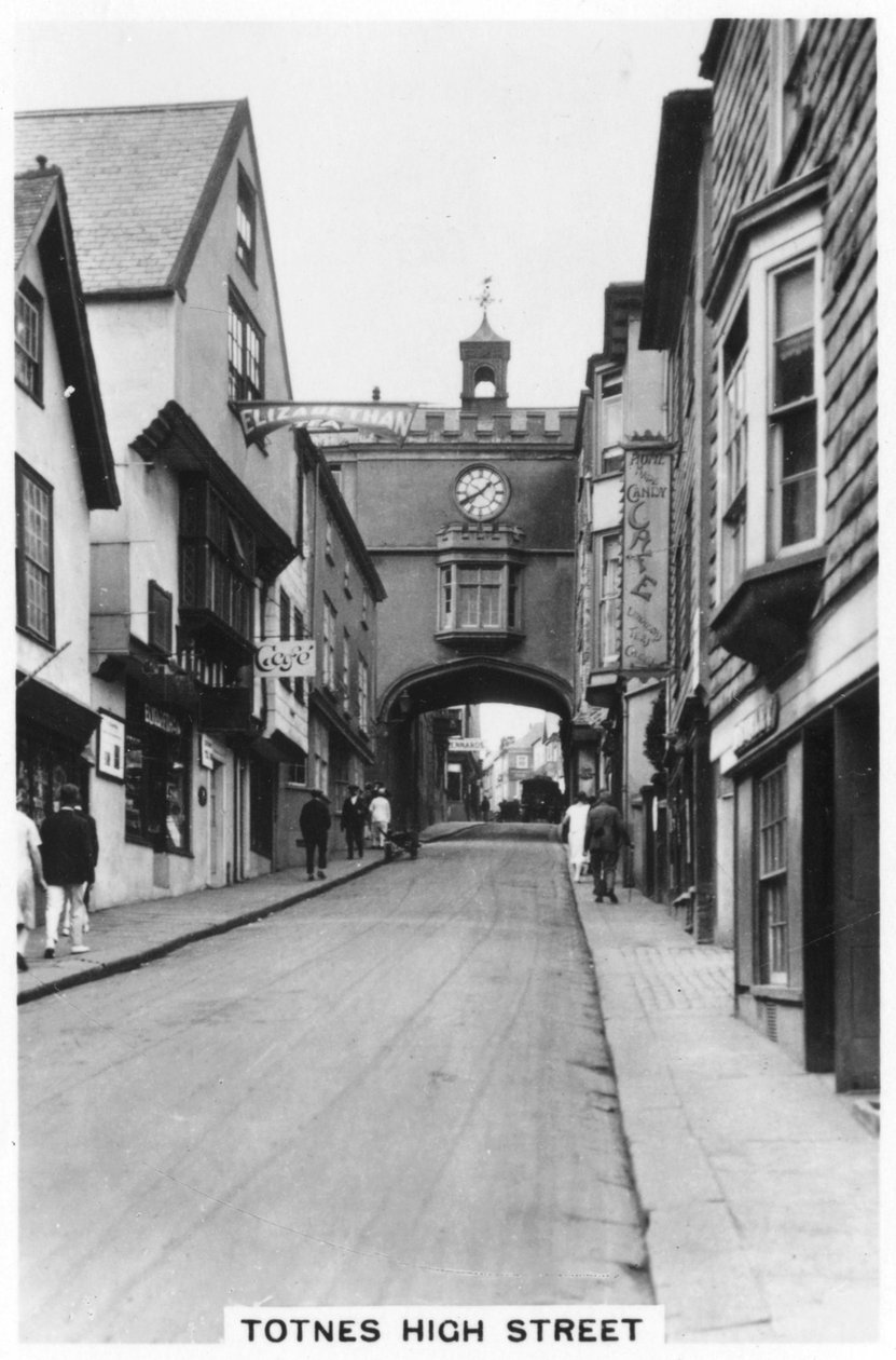 Eastgate, Totnes High Street, Devon, 1937 door Unbekannt