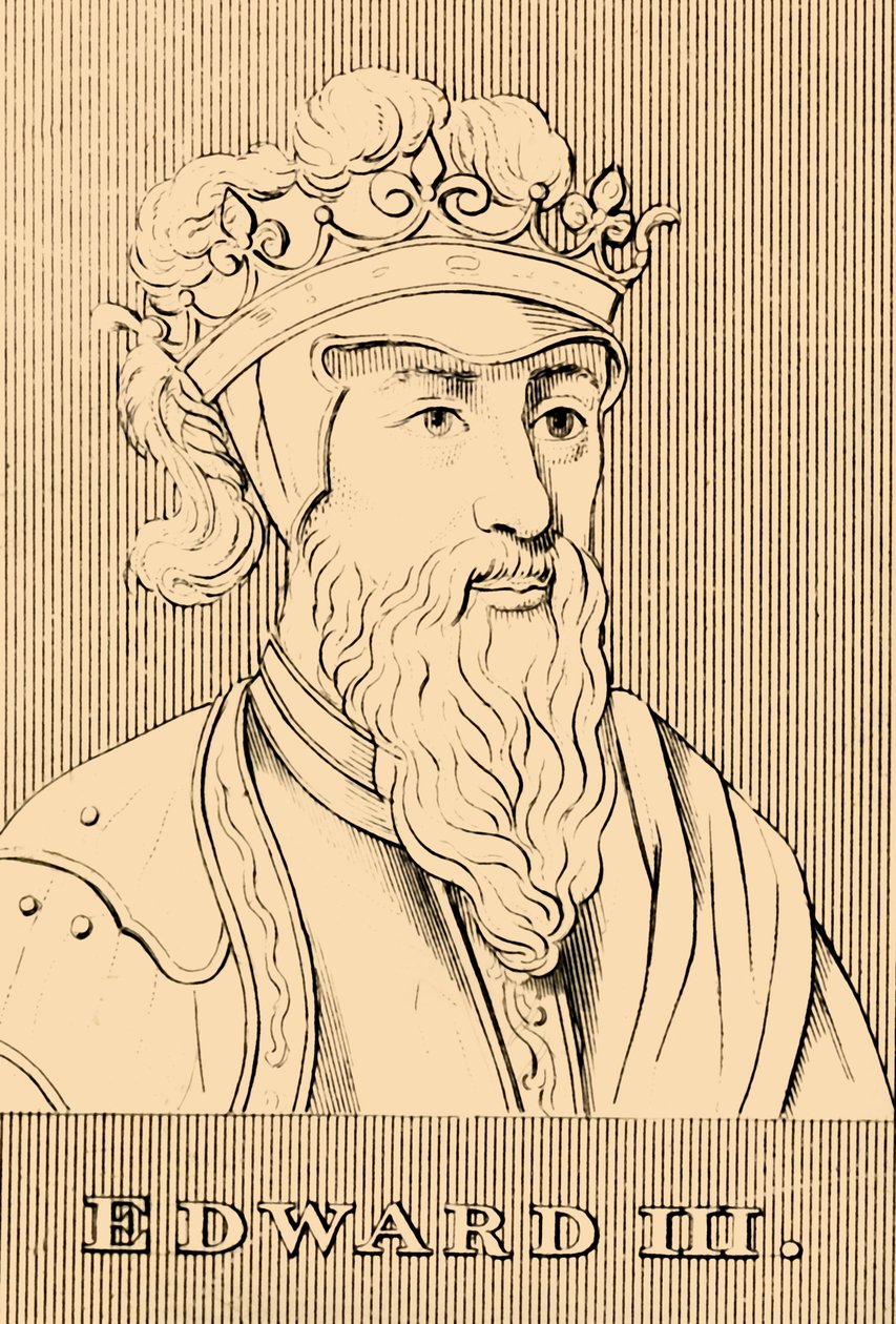 Edward III, 1312-1377, 1830 door Unbekannt