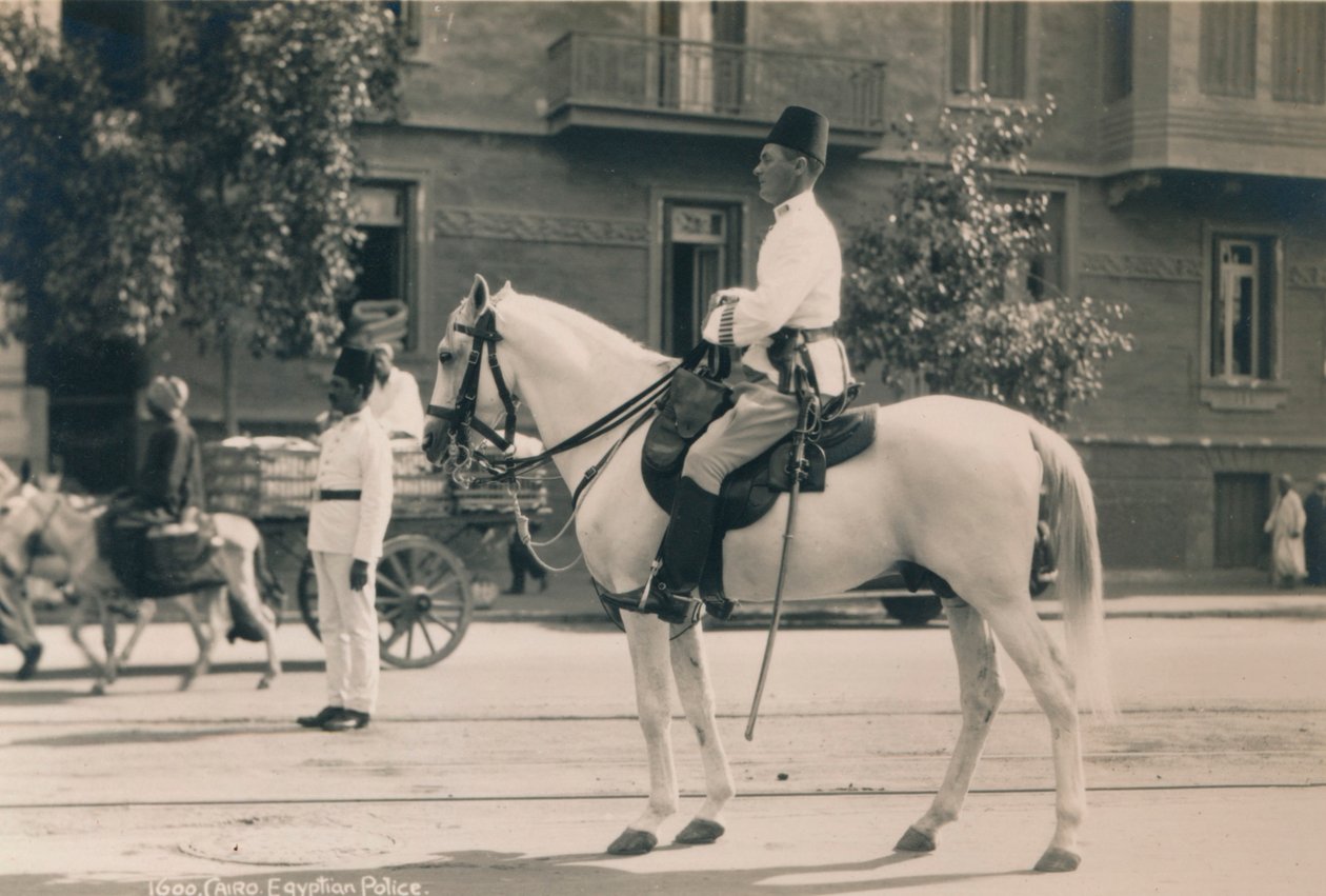 Egyptische politie, Caïro, Egypte, 1936 door Unbekannt