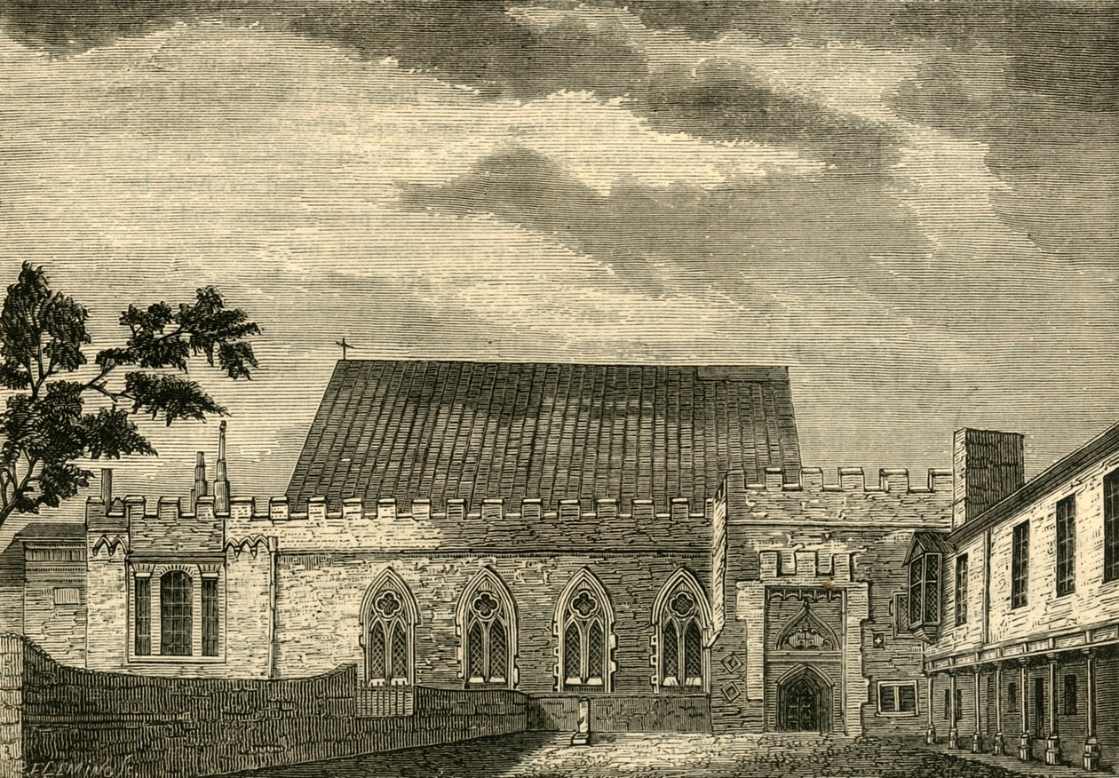 Ely House - De Hal, ca. 1872 door Unbekannt