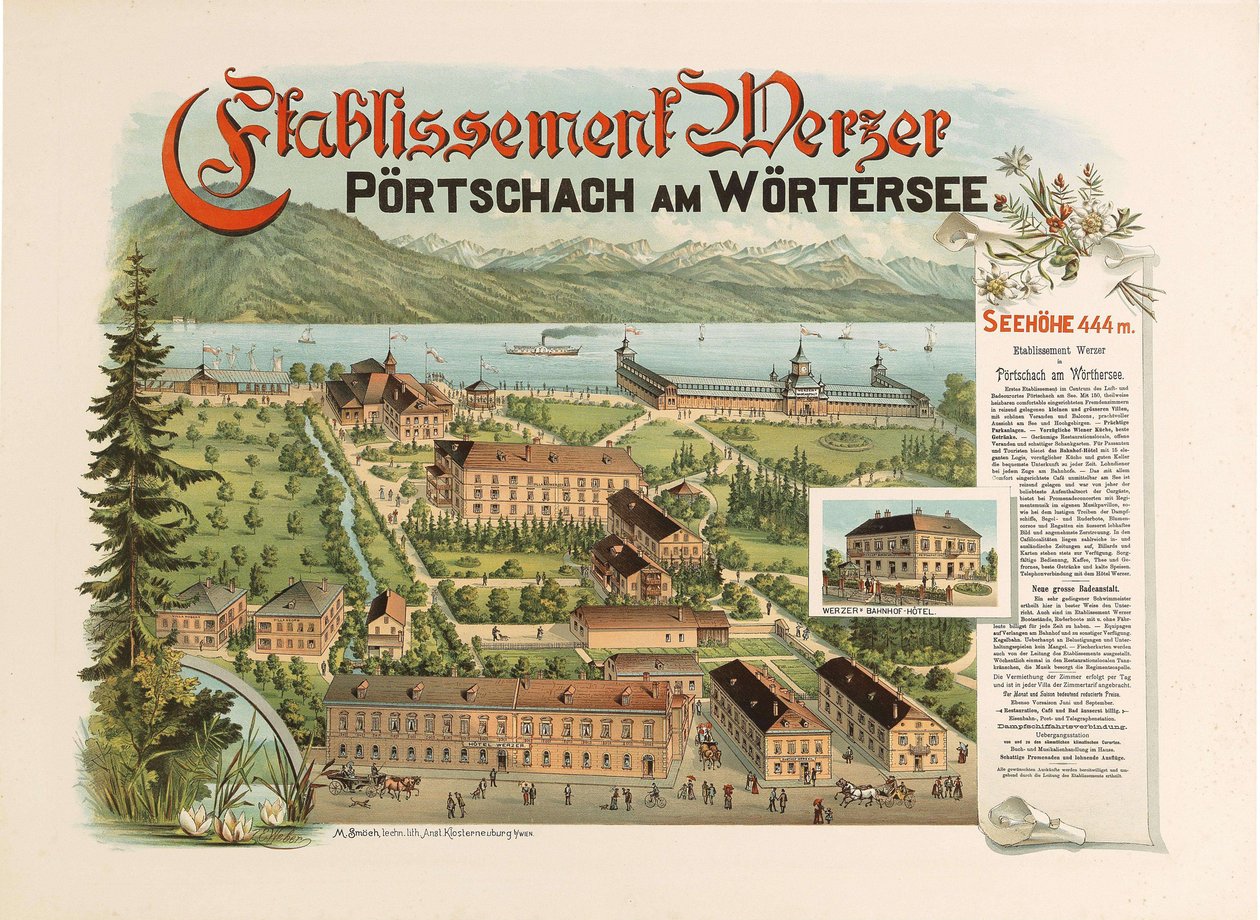 Etablissement Werzer - Pörtschach am Wörthersee door Unbekannt