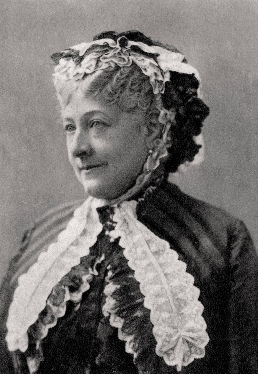 Ethelie Madeleine Brohan, Franse actrice, 1885 door Unbekannt