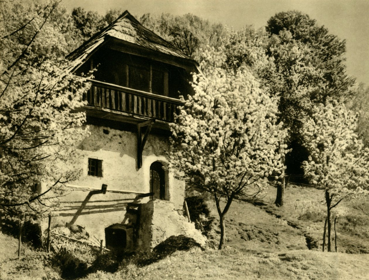 Boerderij, Karinthië, Oostenrijk, ca. 1935 door Unbekannt