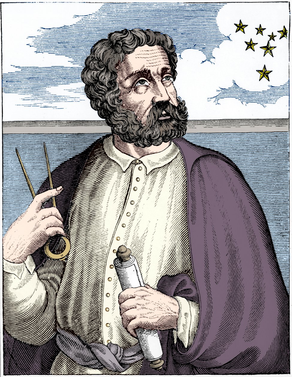 Ferdinand Magellan ca. 1480-ca. 1521, Portugese navigator door Unbekannt
