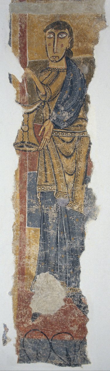 Figuur met vaas van Santa Maria de Taüll door Unbekannt