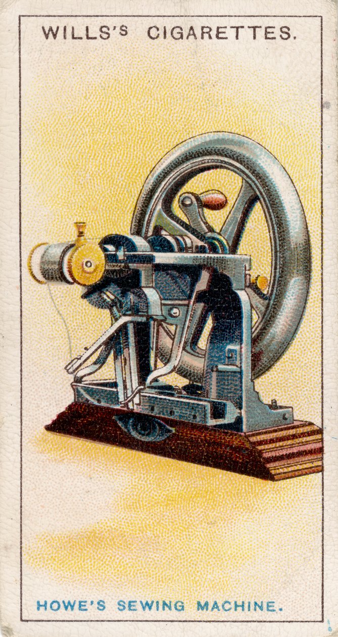 Eerste lock-stitch naaimachine, [1915] door Unbekannt